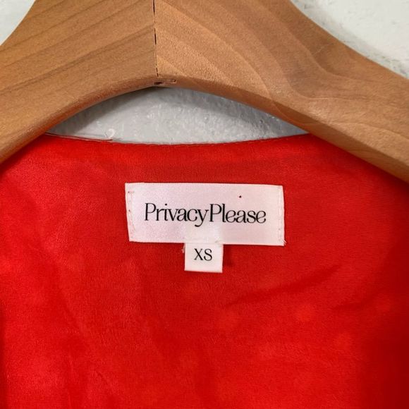 Revolve privacy please polka dot wrap mini dress - Picture 6 of 8